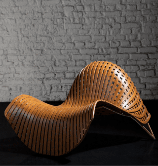 KYMA chair, isometric photograph