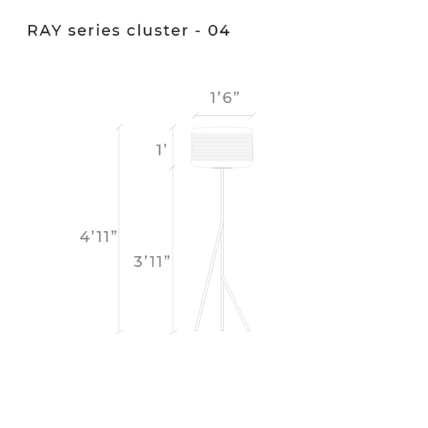 RAY series cluster, drawing 2