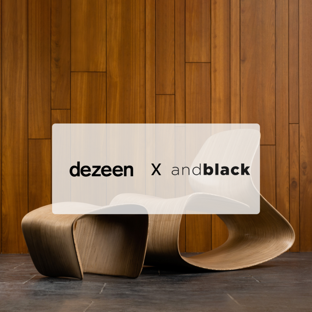 Dezeen, Cover Page 2024 Cover page for Dezeen's feature on andblack